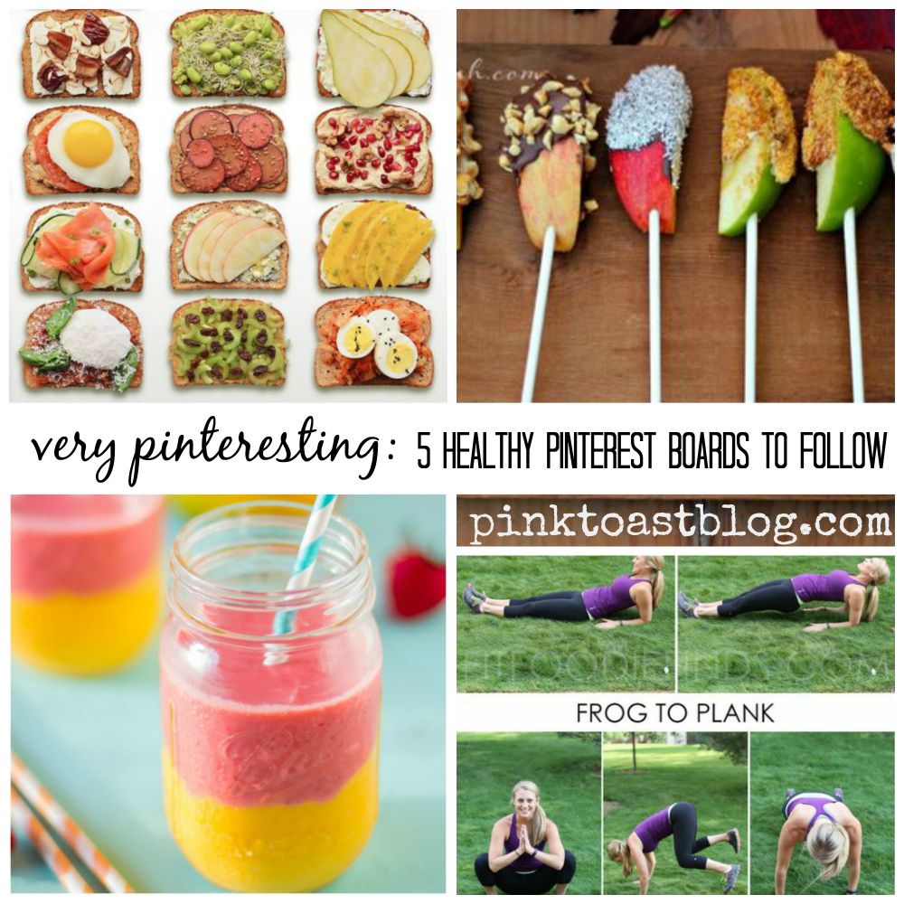 Very Pinteresting. // My 5 Favorite Healthy Pinterest Boards - Pink ...